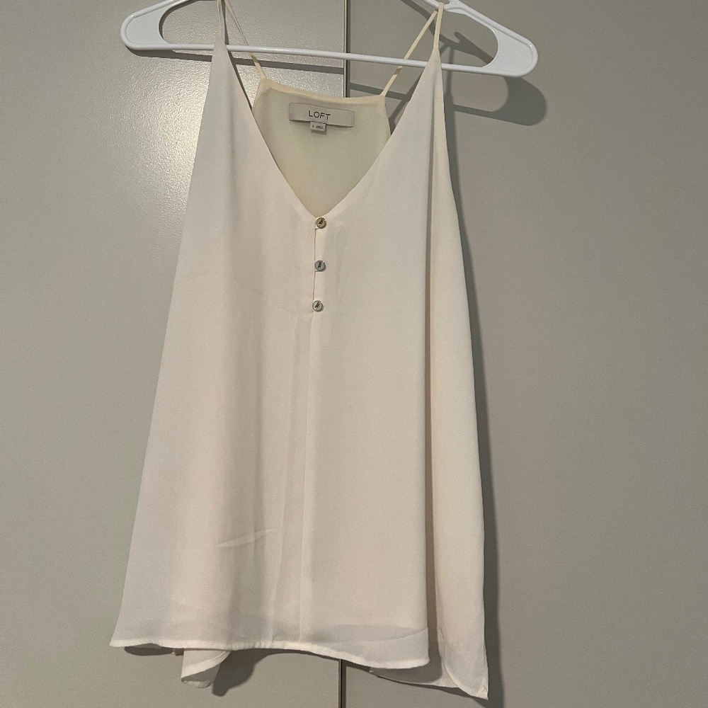 White tank top